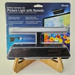 Westek Matte Black 8 In. Led Swivel Picture Light With Remote Control 206. Fixed Price $15.00.