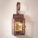 Irvins Country Tinware Double Wall Lantern Antique Copper 2-LIGHT. Fixed Price $375.95.