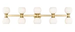 Z-lite 494-10V-MGLD Artemis Vanity, 10-LIGHT 600 Total Watts, Modern Gold. Fixed Price $143.00.