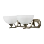 Yosemite Home Decor Glacier Point 2 Light Vanity Stainless Steel Satin Nickel. Fixed Price $57.67.