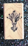 Vintage Rubber Stamp "art Nuevo Wall Sconce" By Unbranded 3/4 X 1". Fixed Price $5.50.