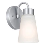 Kichler Erma 1 Light Wall Sconce, Brushed Nickel - 52445NI. Fixed Price $54.99.