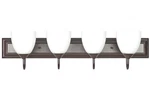 Sunset Lighting F3624-44 Vanity 100W Round Milk Glass, Oiled Bronze Finish. Fixed Price $49.99.