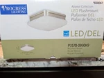 Progress Lighting Appeal 11-IN Brushed Nickel Led Flush Mount Energy Star. Fixed Price $18.00.