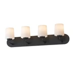 Maxim 12894WTBK Durham Strip Bathroom Vanity Light-black. Fixed Price $188.00.