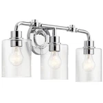 Kichler 3 Light Bath, Chrome - 45666CH. Fixed Price $239.99.