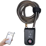 Nunet Bluetooth Bike Lock, Nulock Anti-theft Waterproof 71IN Steel Cable, Key.... Fixed Price $52.99.