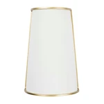 Varaluz 364W02 Coco Light 12" Tall Wall Sconce - Matte White / French Gold. Fixed Price $199.20.