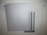 Progress Lighting Modern Glass Sconce 12 In. 2-LIGHT Brushed Nickel Wall. Fixed Price $69.95.