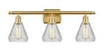Innovations Lighting 516-3W-12-26 Conesus Vanity Clear Crackle. Fixed Price $440.00.