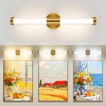 Mantolite Bathroom Vanity Light Bar Modern Brass Led Wall Sconce Over Mirror. Fixed Price $110.00.