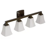 Moen YB5164ORB Oil Rubbed Bronze Four Globe Bath Light. Fixed Price $345.55.