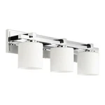 Quorum Light Cylinder Vanity, Chrome 5369-3-14. Fixed Price $292.00.