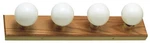 Design House 500207 Striplight 4 Vanity - Wood. Fixed Price $43.84.