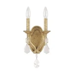 Capital Lighting 1617AG-CR Blakely 2 13" Wall Sconce Antique Gold. Fixed Price $100.00.