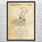 Dance Revolution Patent Wall Art: Gameroom Decor, Video Gift. Fixed Price $92.95.