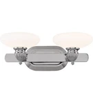 Savoy House 8-433-2-109 Celeste Light Bath Bar Polished Nickel G9 Bulbs. Fixed Price $119.00.