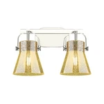 Innovations Lighting 423-2W-11-17 Pilaster Ii Cone Vanity Nickel. Fixed Price $330.88.