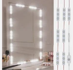 Project Source 10FT White Vanity Mirror Led Lights Dimmable Cut To Fit New. Fixed Price $16.99.