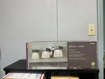Allen + Roth 3 Light Vanity Bar With Brushed Nickel Finish. Fixed Price $60.99.