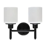 Design House 556191-BLK Aubrey Indoor Wall Matte Black, 2-LIGHT,. Fixed Price $45.52.