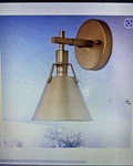 Gepow Gold Wall Sconce, Modern Antique Mounted Light Fixture. Fixed Price $50.00.