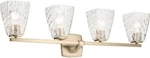 Kichler 55217WTR Marant 4 Light 33"W Vanity - Bronze. Fixed Price $434.99.