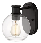Dan Modern Farmhouse 1-LIGHT Wall Sconces With Clear Glass Globe Shade .... Fixed Price $93.89.
