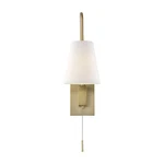 Savoy House Owen 1-LIGHT Adjustable Wall Sconce, Warm Brass 9-0900CP-1-322. Fixed Price $196.00.