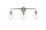 Elegant Lighting Living District Hanson 3LIGHT Metal Bath Sconce Polished. Fixed Price $87.00.