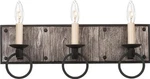 Laramie Rustic Lodge Black Iron Bath Light. Fixed Price $1165.00.