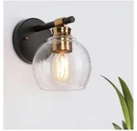 Zevni 1-LIGHT Indoor Classic Black Wall Sconce Modern Bathroom Vanity. Fixed Price $37.90.