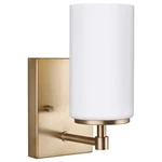 Sea Gull Lighting 4124601-848 Alturas Wall/bath Sconce Vanity Style Fixture, One. Fixed Price $39.95.