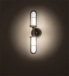 Meyda Tiffany 200671 Jaula 19" Tall Led Wall Sconce - Brass. Fixed Price $329.30.