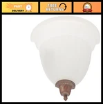Elegant Wall Sconce Light Fixture - 6.25" For Bedroom, Bathroom & Entryway, Asso. Fixed Price $57.99.