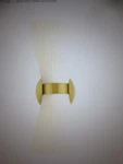 Jazava 5.9 In. 2-LIGHT Milk White Glass Shade Modern Brushed Gold Finish Sconce. Fixed Price $37.95.