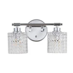 Jonathan Lighting JYL3549 Spaulding 2 13"W Led Bathroom - Chrome. Fixed Price $102.84.