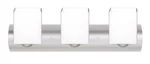 Besa Lighting 3WZ-449807-SN Rise Bathroom Vanity Satin Nickel. Fixed Price $693.00.