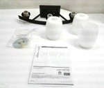 Kichler Allen+roth 21" 3-LIGHT Black Modern/contemporary Vanity #2581984. Fixed Price $68.99.