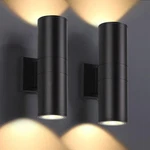 Outdoor Wall Lights Packs, Integrated Led Cylinder Up Down 12W 2700K Modern. Fixed Price $147.05.