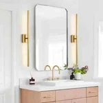 Ccycol Gold Bathroom Vanity Light Fixtures 8036WL -30GD -us. Fixed Price $35.88.