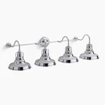 Kohler Hauksbee Four-light Sconce 32288-SC04-CPL In Polished Chrome. Fixed Price $639.99.