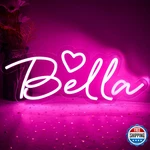 Attneon Bella Name Sign For Wall Decor Light Kids Room. Fixed Price $53.89.