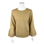 Martha Stewart Women's Ponte Top With Bracelet Bell Sleeves Bronze Medium Size. Fixed Price $20.00.