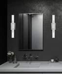 Quoizel Gemini Led Vanity Light Polished Chrome PCGI8523C New. Fixed Price $219.97.