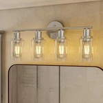 Pia Ricco 41954BN 23.09 In. 4-LIGHT Brushed Nickel Vanity. Fixed Price $40.95.