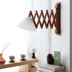 Peauarl Plug Mounted Wall Sconce, Swing Arm Lamp For Bedroom, Brown. Fixed Price $51.25.