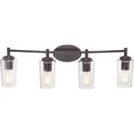 New Quiozel Edison Light Bath Vanity - Western Bronze EDS8604WT. Fixed Price $99.95.