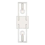 Designers Fountain D271C-2WS Finni Light 16" Tall Wall Sconce Nickel. Fixed Price $57.90.