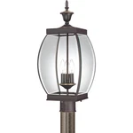 Quoizel OAS9009 Bronze Oasis 3-LIGHT 23"H Post Lantern With Clear Glass. Fixed Price $287.99.